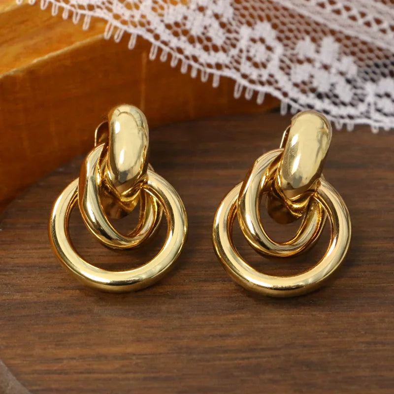 Zircon Waterdrop Earrings