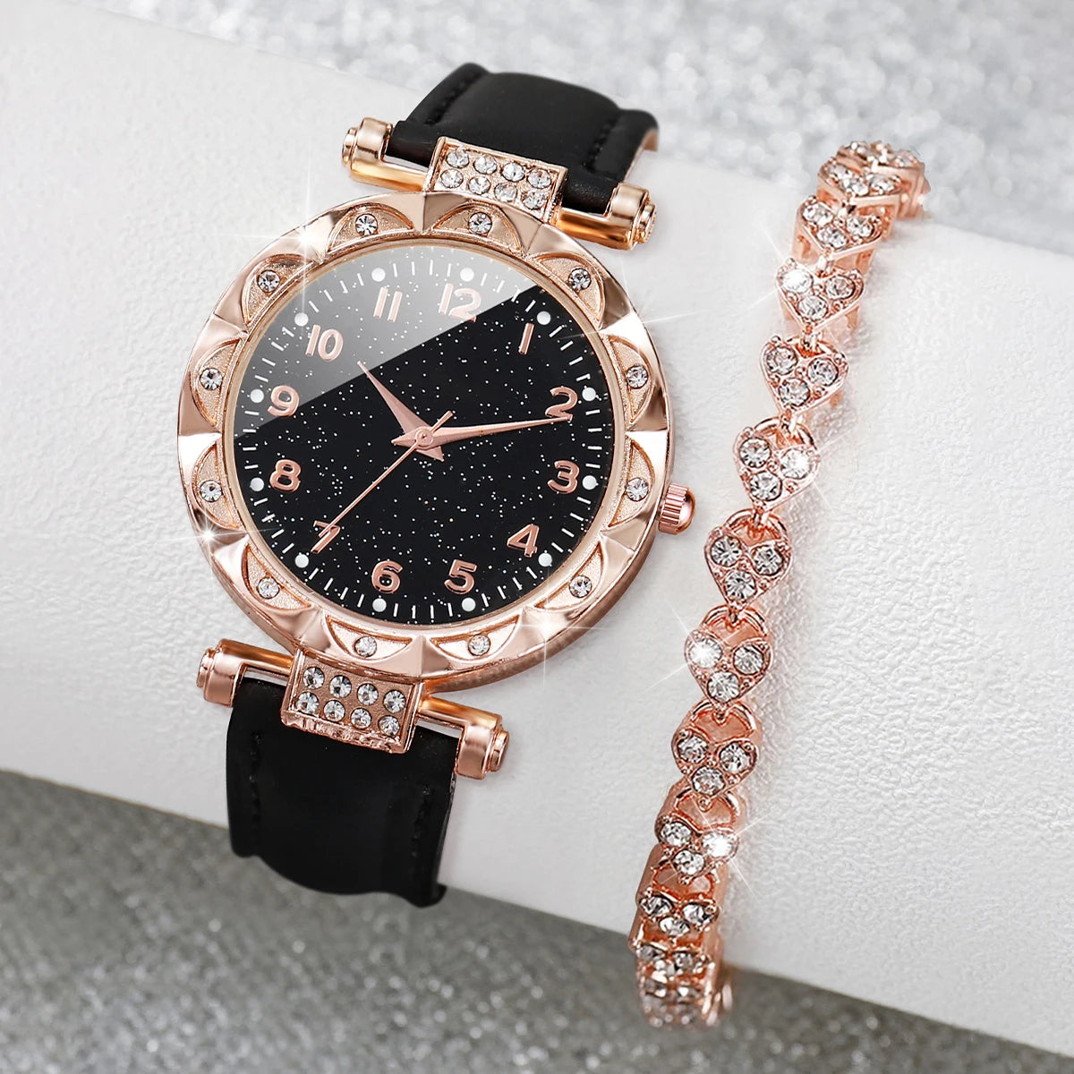 Women's Watch & Bracelet Set
