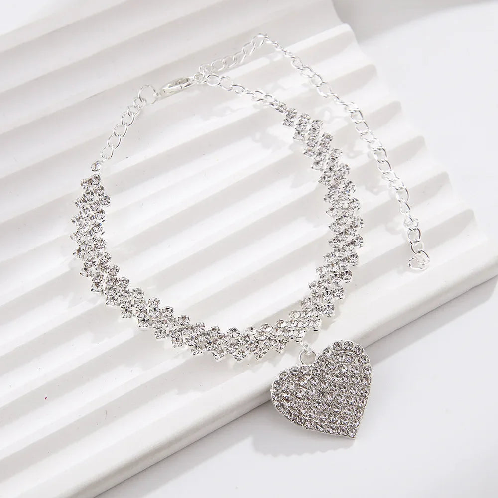 Golden Boho Charm Anklet Set