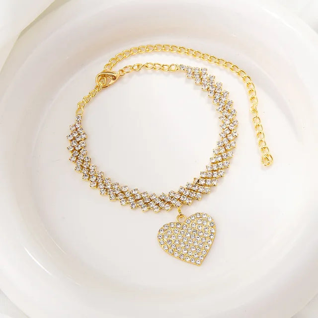 Golden Boho Charm Anklet Set