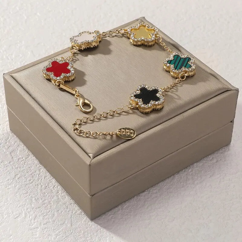 Vibrant Petal Bracelet