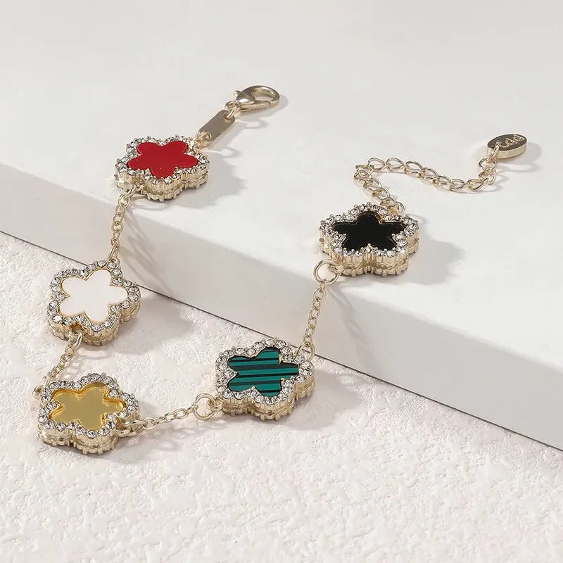 Vibrant Petal Bracelet