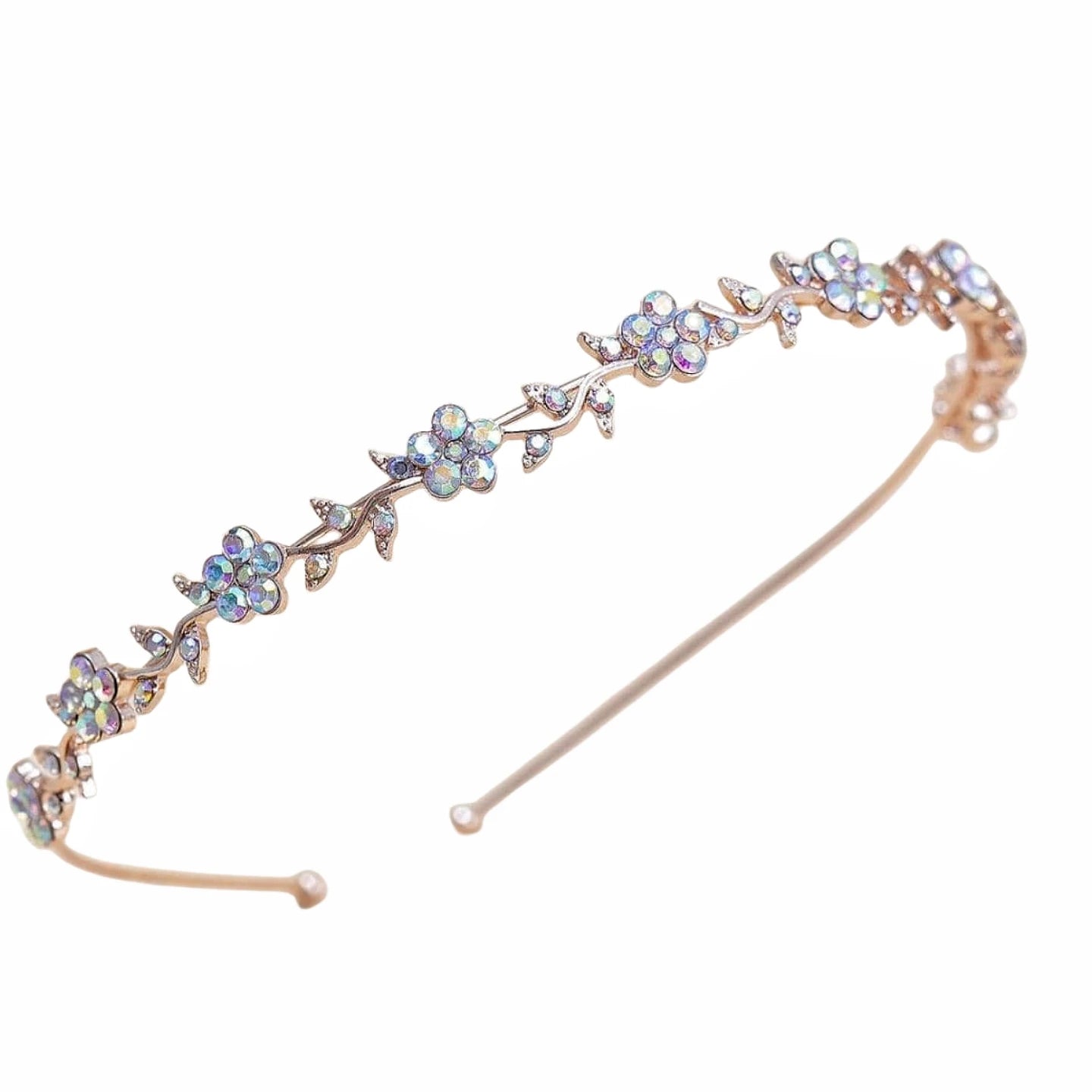 Rhinestone Blossom Headband