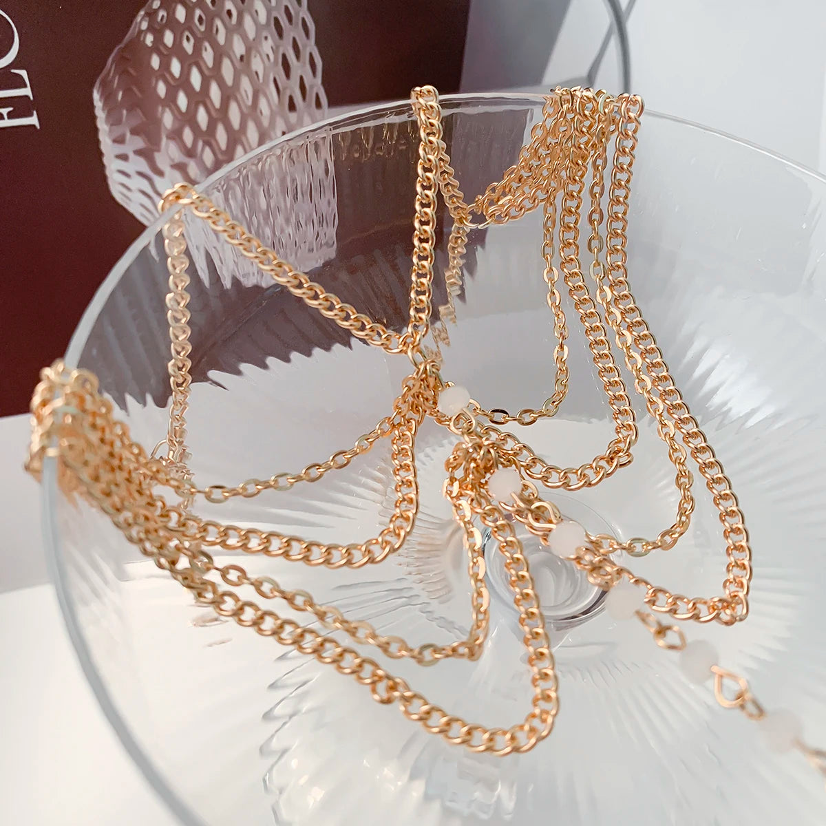 Crystal Chain Anklet