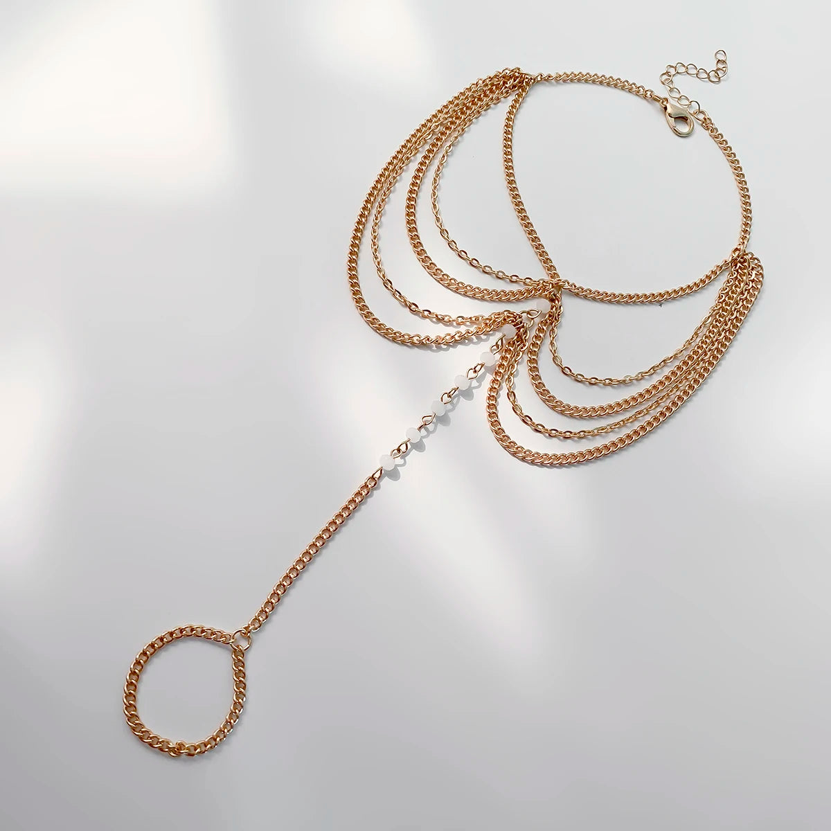 Crystal Chain Anklet