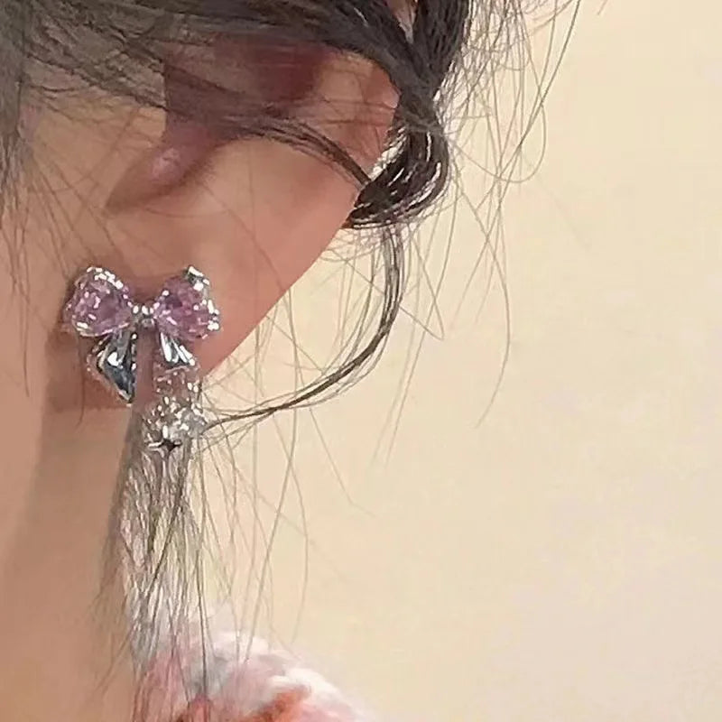 Fashionable Silver Earrings