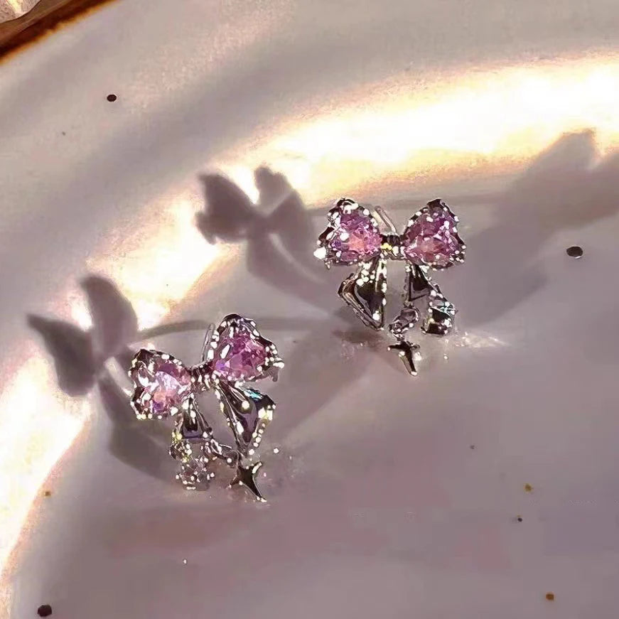 Fashionable Silver Earrings