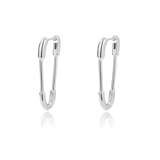 Paperclip Punk Studs