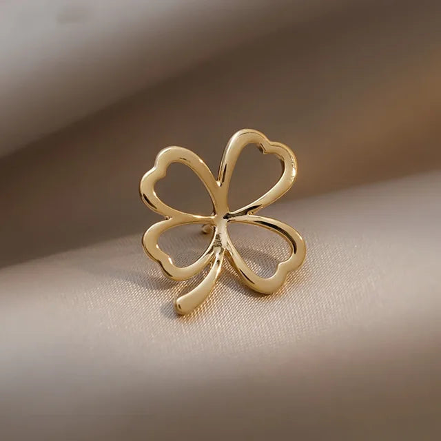 Gold Bauhinia Brooch