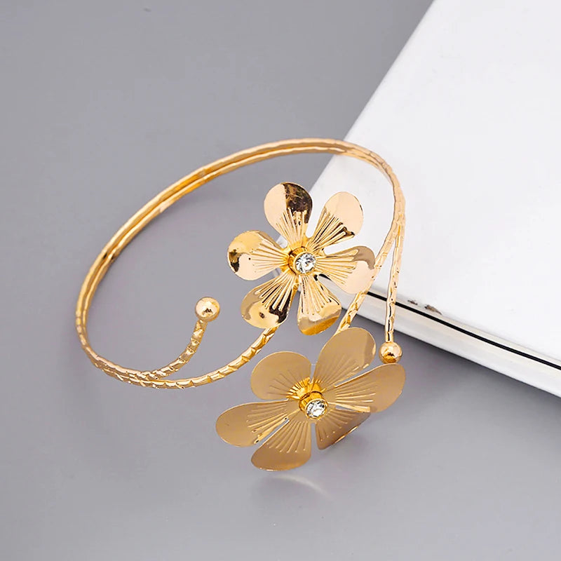 Floral Coil Armlet