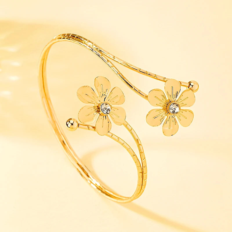 Floral Coil Armlet