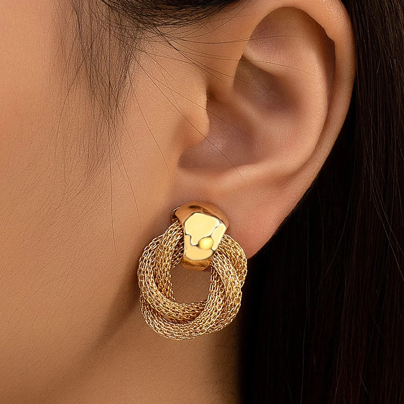 Retro Drop Earrings