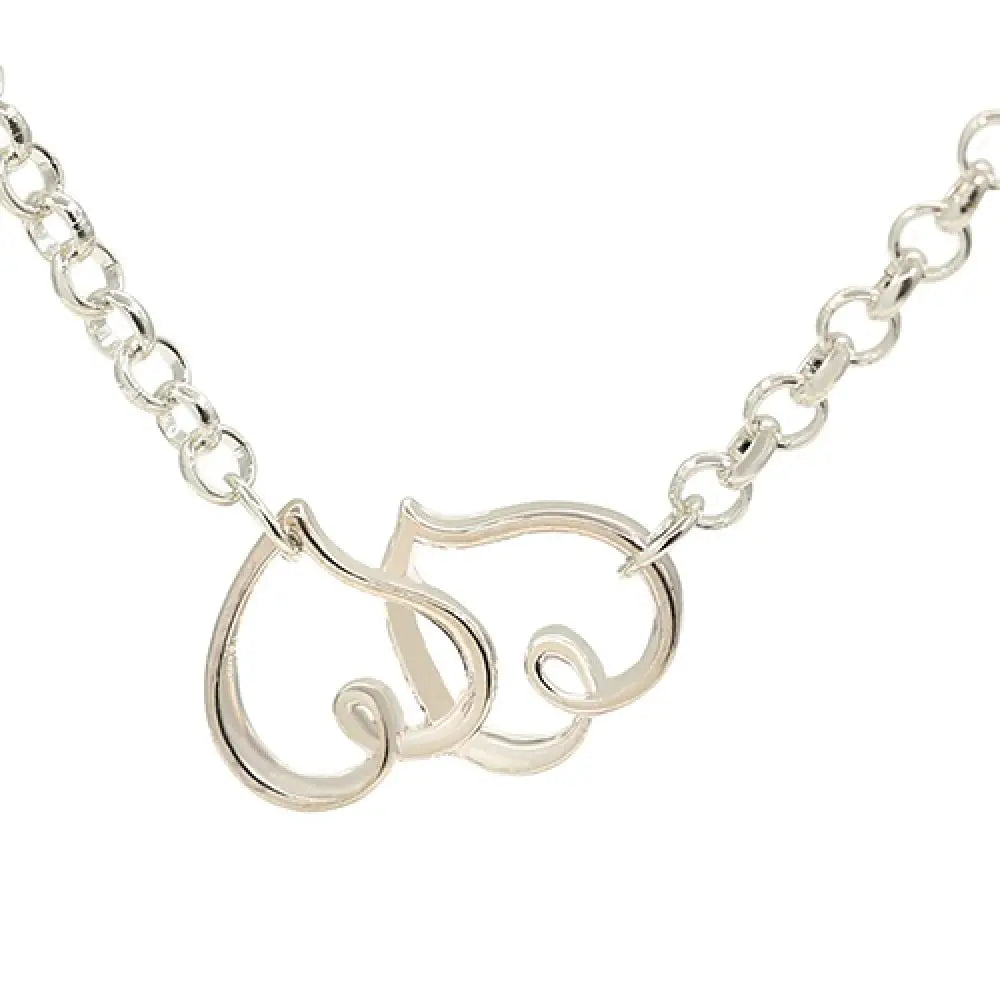 Beach Bliss Double Heart Anklet